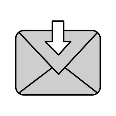 Vektör ileti simgesi, illüstrasyon