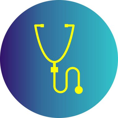 Projeniz için vektör steteskop simgesi