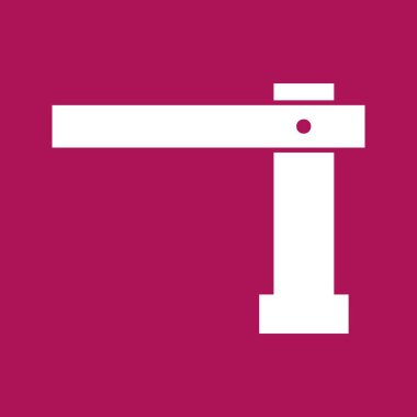 Projeniz için vektör bariyeri simgesi