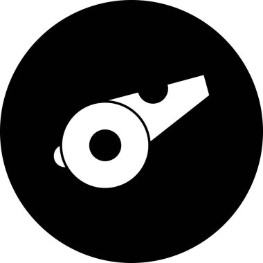 Projeniz için vektör düdük simgesi