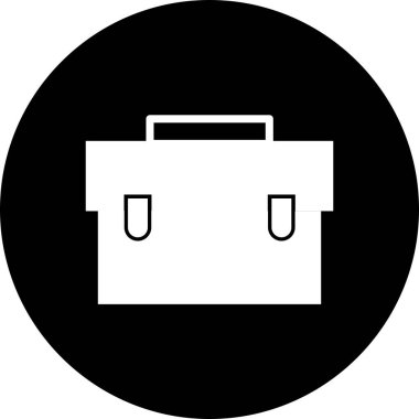 Çantanın vektör çizimi, ofis çantası