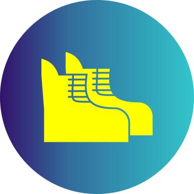 Projeniz için vektör ayakkabı simgesi