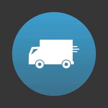 servis hızlı araba, vektör illüstrasyon