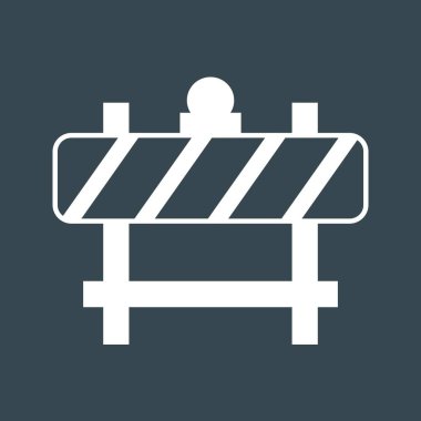 Projeniz için vektör bariyeri simgesi