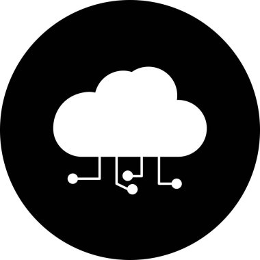 Projeniz için vektör bulut simgesi