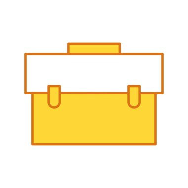 Çantanın vektör çizimi, ofis çantası