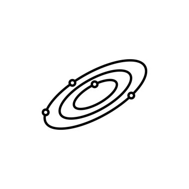  boşluk simgesi, vektör illüstrasyonu