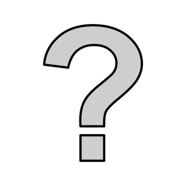  Projeniz için vektör Soru simgesi şablonu