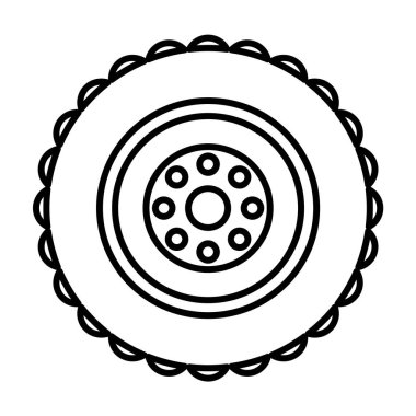 Web ve grafik tasarımı için modern vektör çizgisi simgesi tasarımınız ve diğer projeleriniz için özeldir