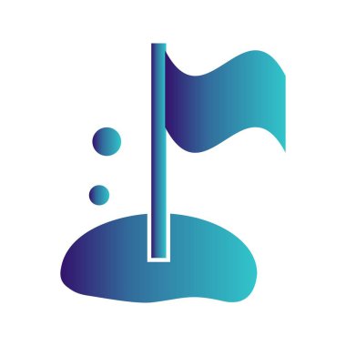 Grafik tasarımı, bayrak vektör illüstrasyonu