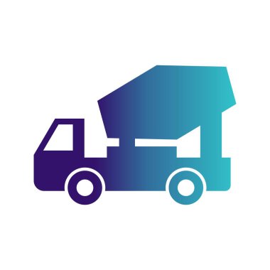 Projeniz için Vektör Beton karıştırıcı simgesi