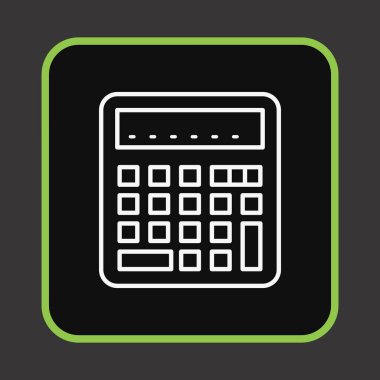 Projeniz için hesap makinesi simgesi 