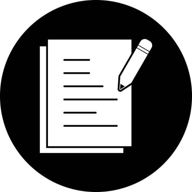 Projeniz için vektör raporu simgesi