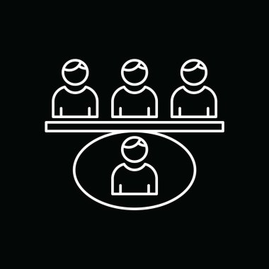  Vektör takım simgesi illüstrasyonu