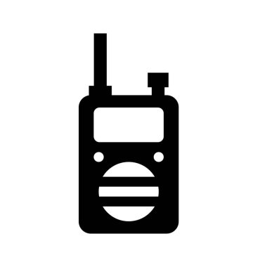 Vektör kablosuz simgesi, illüstrasyon