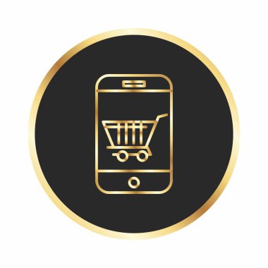  Projeniz için çevrimiçi alışveriş simgesi