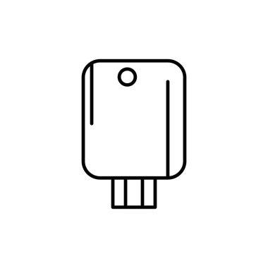  yol simgesi vektör illüstrasyonu