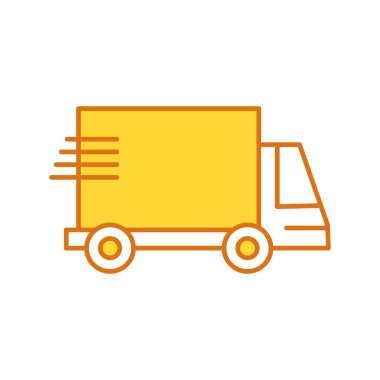 Projeniz için vektör kamyonu simgesi