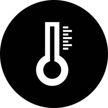 Projeniz için vektör termometre simgesi