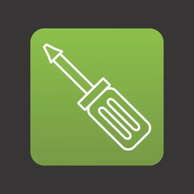 Projeniz için vida sürücü simgesi