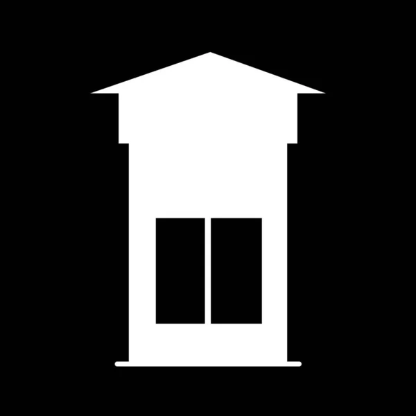 Значок Векторный Дом Проекта — стоковый вектор
