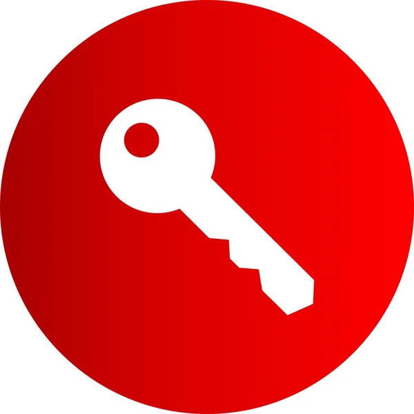 Ikona Vektorového Klíče Pro Váš Projekt — Stockový vektor