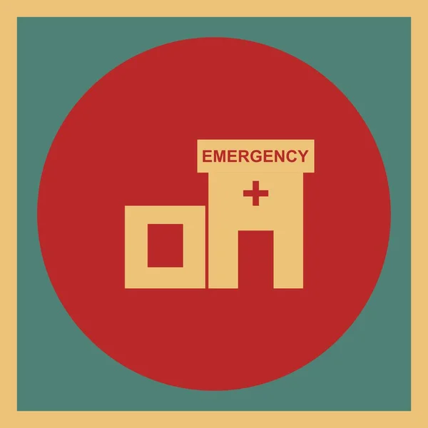 Icono Emergencia Para Proyecto — Archivo Imágenes Vectoriales