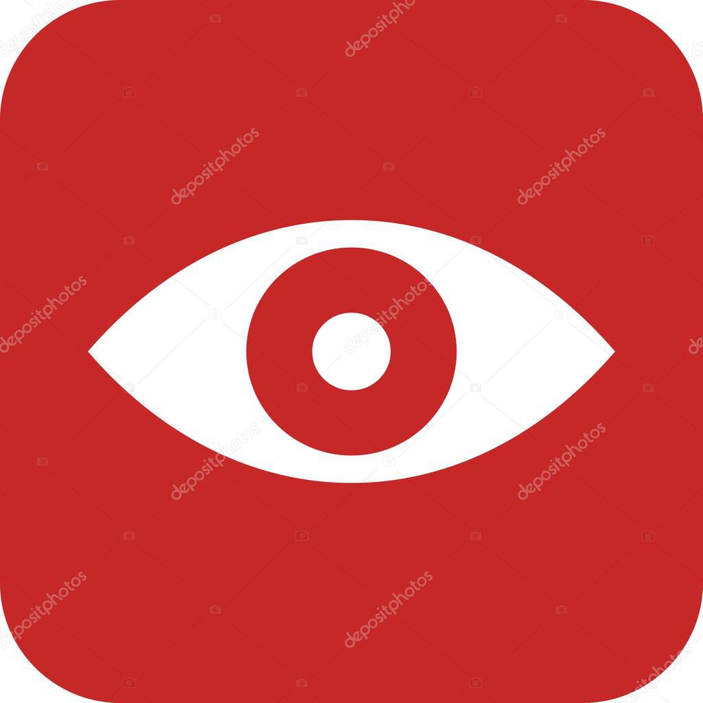 Vector eye icon for your project