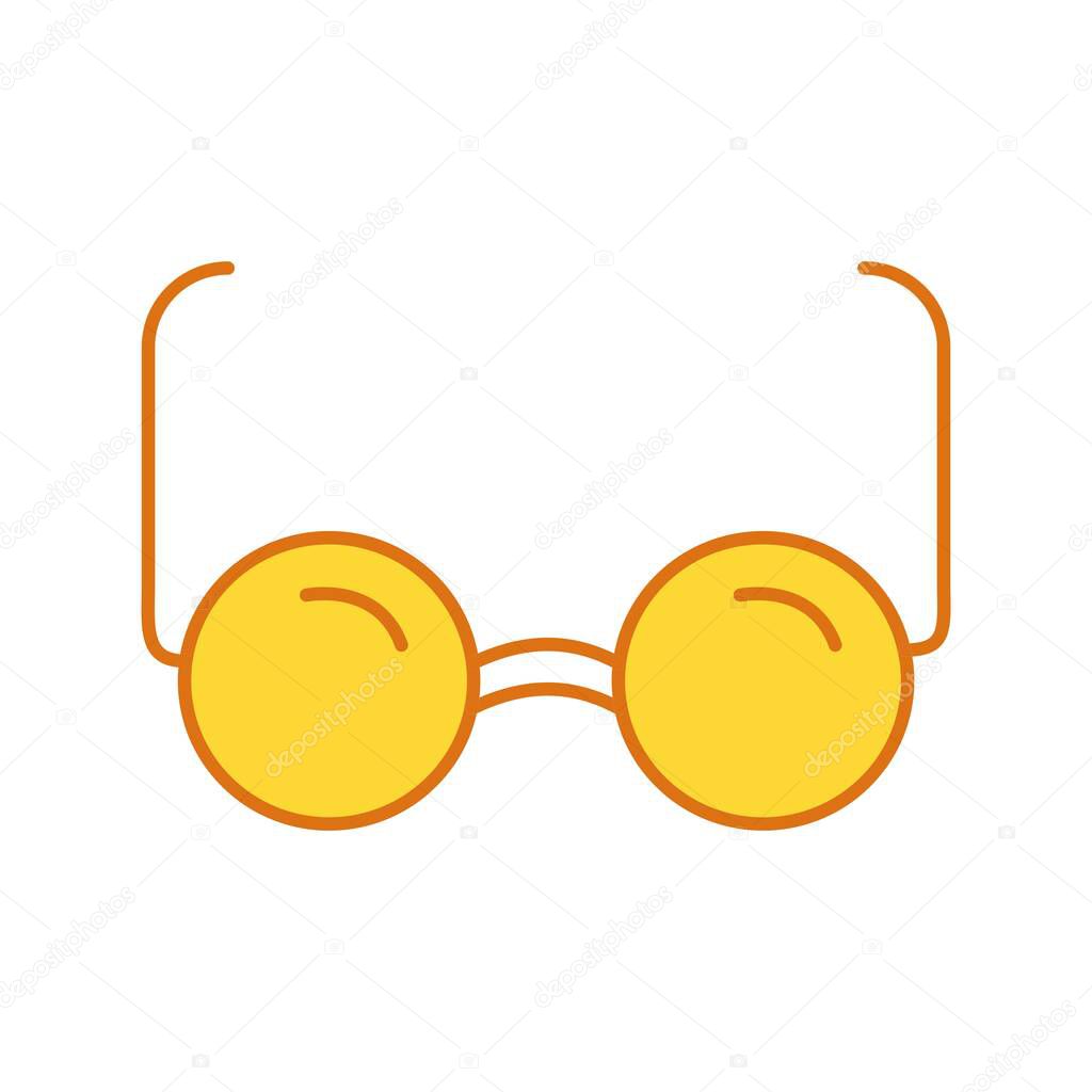  Vector glasses icon for your project