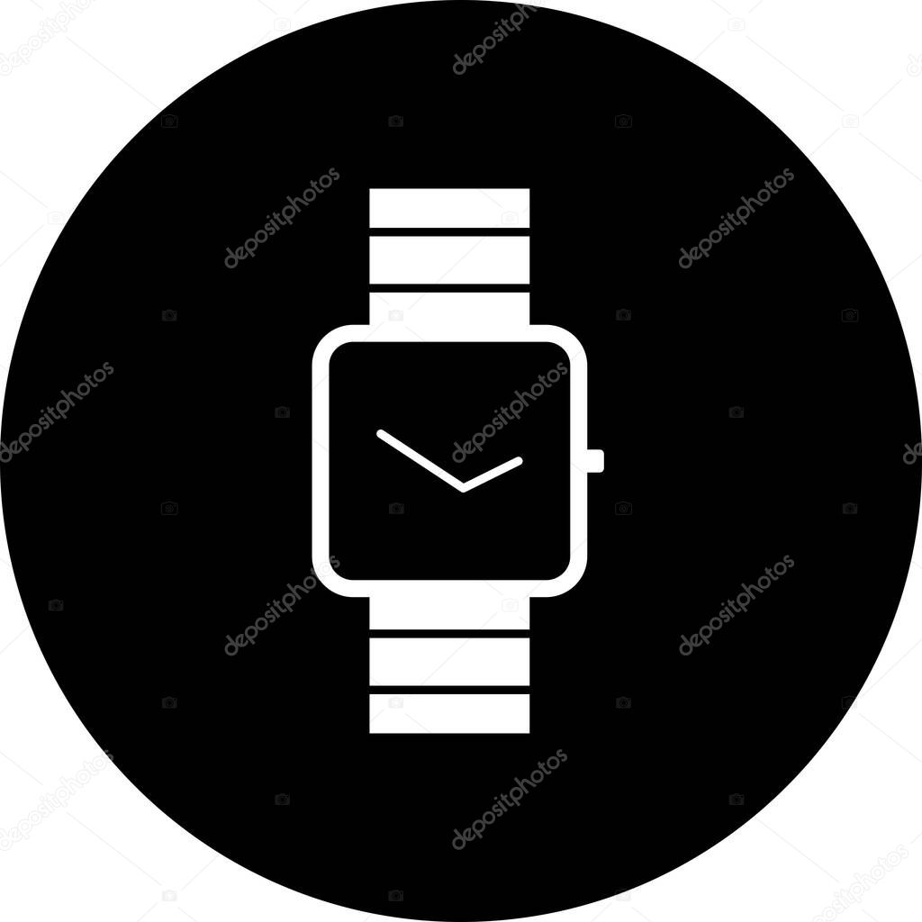 Vector watch icon for your project