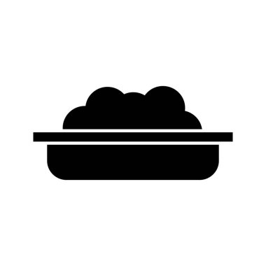 Gıda simgesinin vektör illüstrasyonu