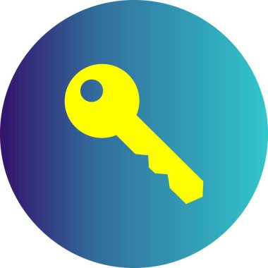 Projeniz için vektör anahtar simgesi