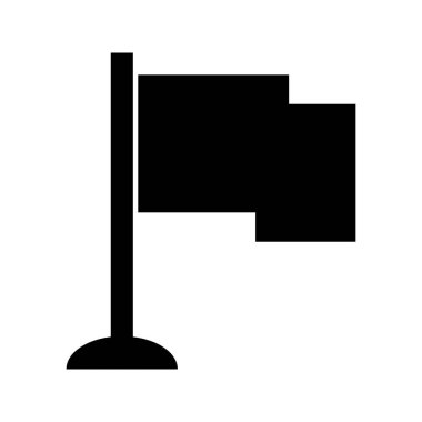 bayrak simgesi, web grafiği, vektör illüstrasyonu 