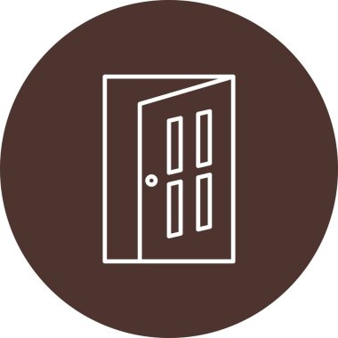 Projeniz için vektör kapısı simgesi