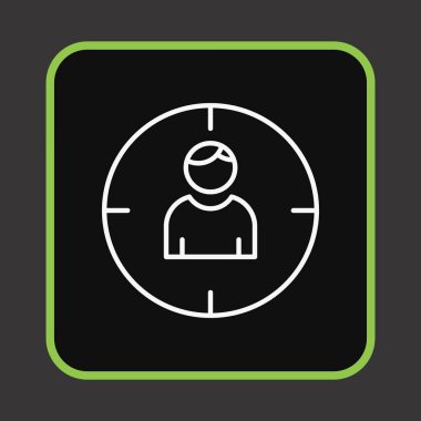 Projeniz için hedef simgesi