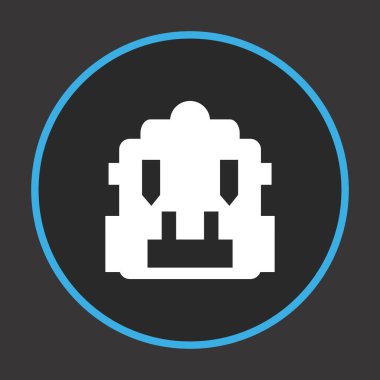 okul çantası, vektör illüstrasyonu