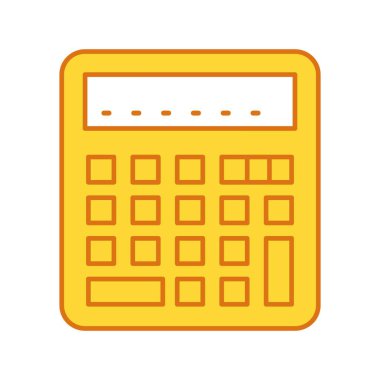 Projeniz için vektör hesap makinesi simgesi
