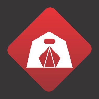 Projeniz için kamp simgesi