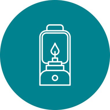 Projeniz için vektör lambası simgesi