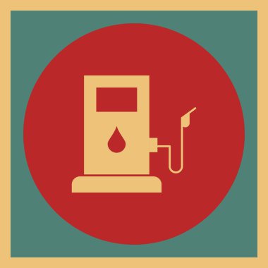 Projeniz için benzin istasyonu simgesi