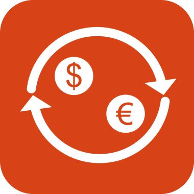 Projeniz için vektör para transfer simgesi