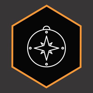 Projeniz için pusula simgesi