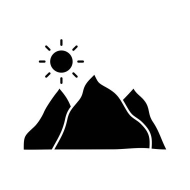  Projeniz için vektör dağ simgesi