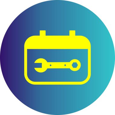  Vektör Takvim Simgesi, illüstrasyon