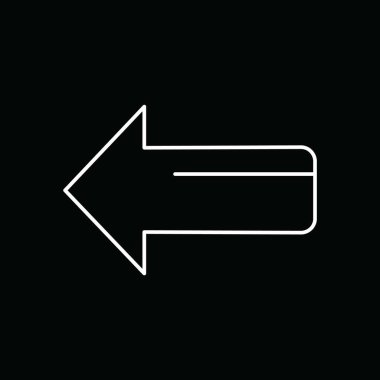 Projeniz için ok vektör simgesi