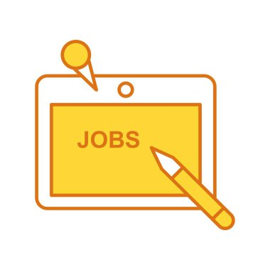  Vektör işleri simgesi illüstrasyonu