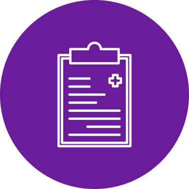 Projeniz için vektör tıbbi simgesi