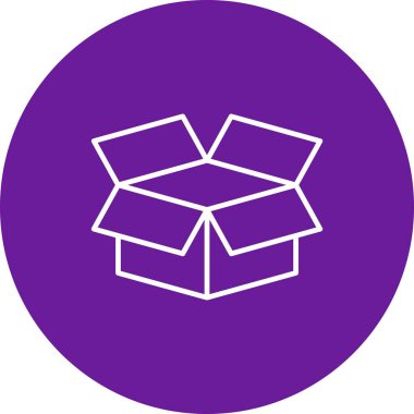 Projeniz için vektör kutusu simgesi