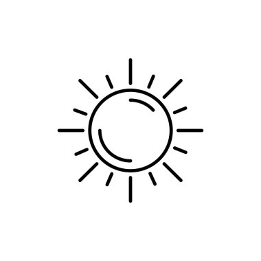 Projeniz için güneş simgesi 