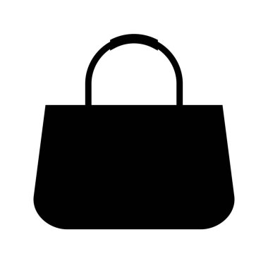 çanta simgesi, web grafiği, vektör illüstrasyonu 